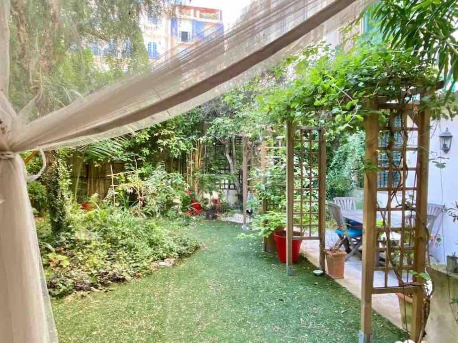 Homelivia, Luxueux Appartement Avec Jardin Prive Nice Luaran gambar